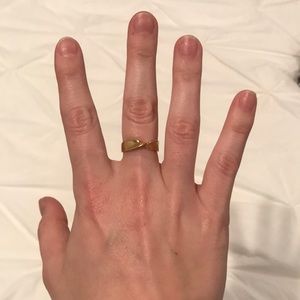 Gold Twist Ring
